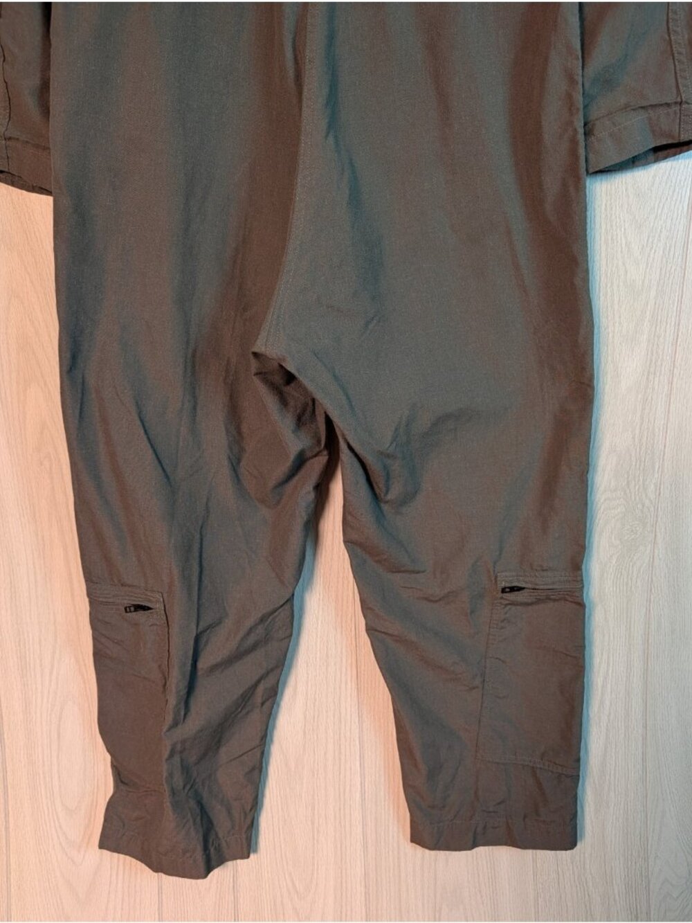 Propper CWU-27/P Flyers Coveralls Green Flight Suit Sz 44 Short 8415-01-043-8391 - Picture 6 of 12